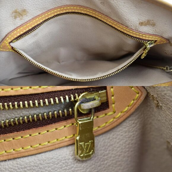 LOUIS VUITTON BUCKET GM Shoulder Tote Bag Monogram Leather Brown M42236 32AA060 - Picture 14 of 16